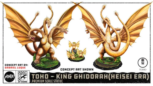 Dorat, Gojira Vs. King Ghidorah, Mondo, Pre-Painted
