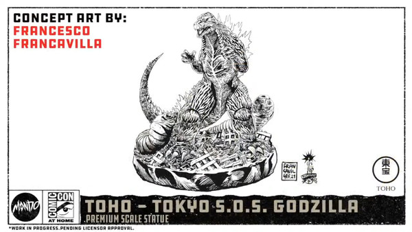Gojira, Mothra Larvae, Gojira × Mothra × MechaGojira: Tokyo S.O.S., Mondo, Pre-Painted