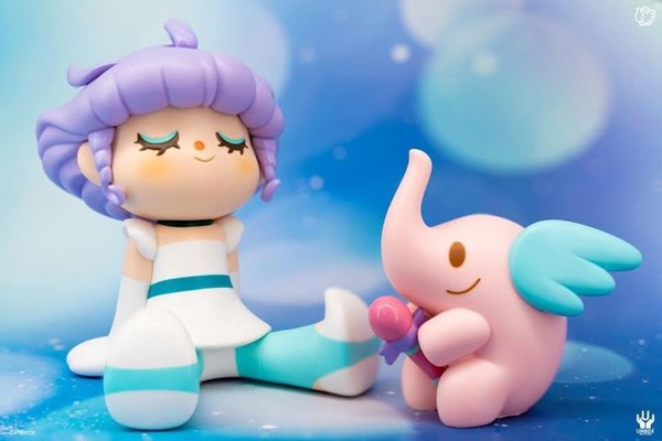 Creamy Mami, Elfie (Anicon Edition), Greenie & Elfie, Mahou No Tenshi Creamy Mami, Unbox Industries, Pre-Painted