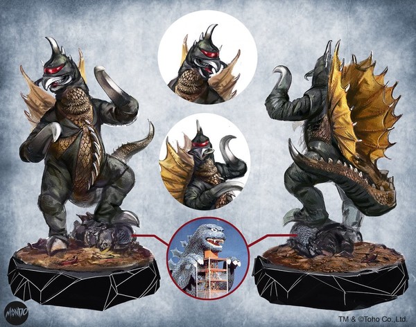 Gigan, Gojira Vs. Gigan, Mondo, Pre-Painted