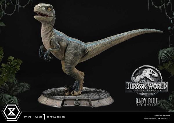 Blue (Baby), Jurassic World: Fallen Kingdom, Prime 1 Studio, Pre-Painted, 1/2, 4580708035994