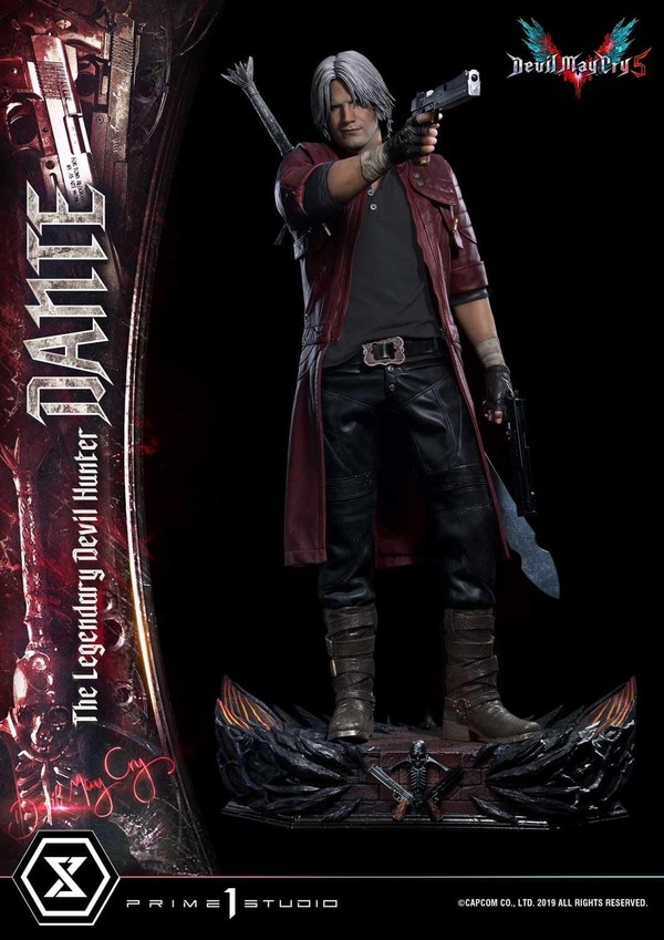 Dante Sparda, Devil May Cry 5, Prime 1 Studio, Pre-Painted, 1/2