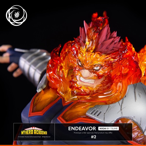 Endeavor (Ultimate Edition), Boku No Hero Academia, Tsume, Pre-Painted, 1/6