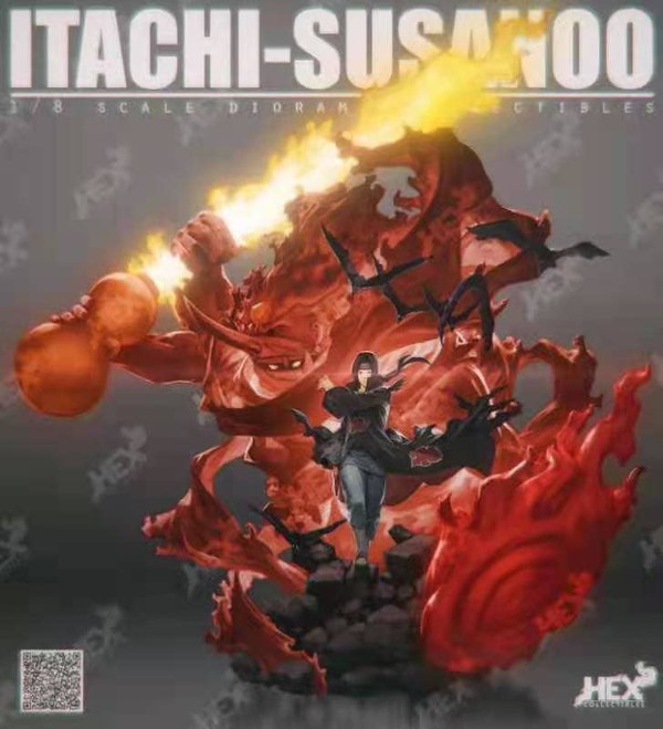 Susanoo, Uchiha Itachi, Naruto Shippuuden, Hex Collectibles, Hive, Pre-Painted, 1/8