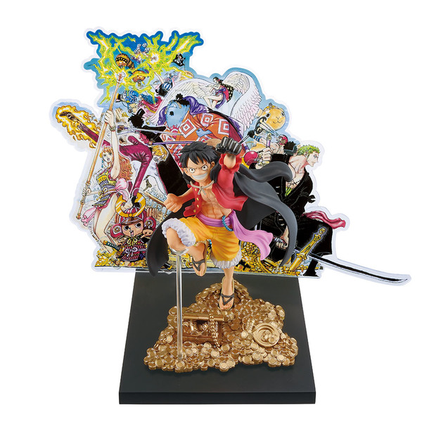 Brook, Carue, Eneru, Going Merry, Jinbei, Monkey D. Luffy, Mr.2 Bon Kure, Nami, Nefertari Vivi, Nico Robin, Roronoa Zoro, Sanji, Tony Tony Chopper, Usopp, One Piece, Bandai Spirits, Pre-Painted
