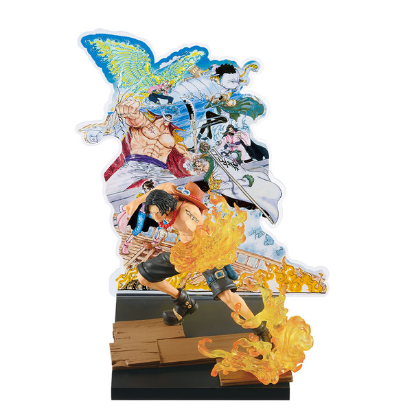 Aokiji, Edward Newgate, Izou, Marco, Portgas D. Ace, Rob Lucci, Smoker, Tashigi, One Piece, Bandai Spirits, Pre-Painted