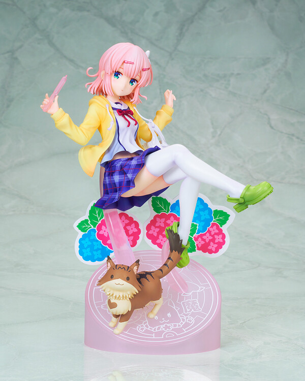 Chiyoda Momo, Metako (Uniform), Machikado Mazoku, Kotobukiya, Medicos Entertainment, Pre-Painted, 1/7, 4934054039784