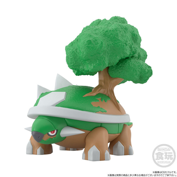 Dodaitose, Pocket Monsters, Bandai, Pre-Painted, 1/20