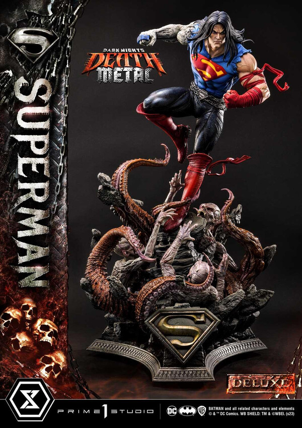 Superman (DX), Dark Nights: Death Metal, Prime 1 Studio, Pre-Painted, 1/3, 4580708046372