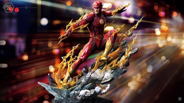 Flash, The Flash, Prime 1 Studio, Pre-Painted, 1/3