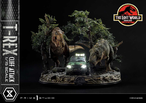 Eddie Carr, Tyrannosaurus Rex, The Lost World: Jurassic Park, Prime 1 Studio, Pre-Painted, 1/15