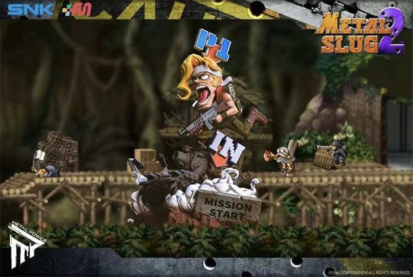 Marco Rossi, Metal Slug 2, Metal Power, Pre-Painted