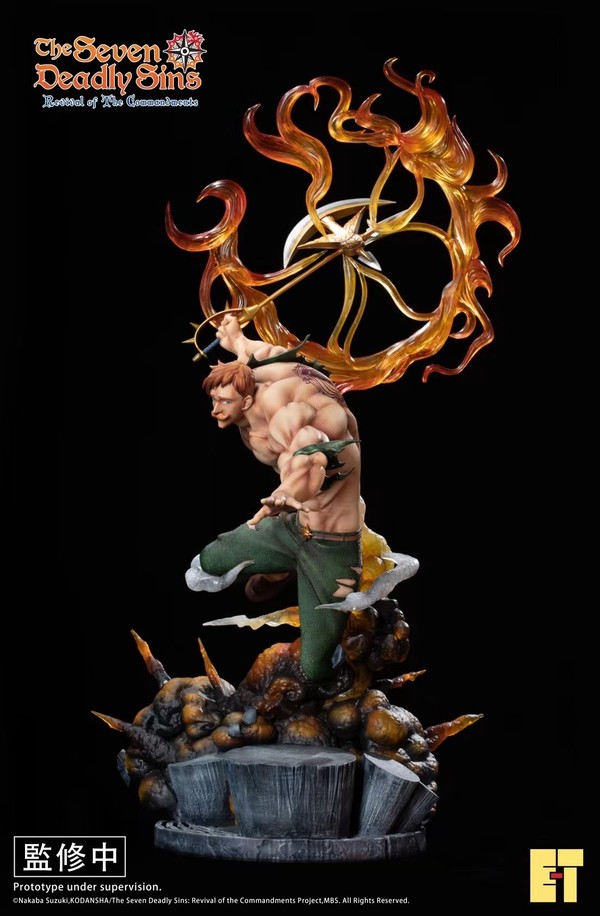 Escanor, Nanatsu No Taizai: Imashime No Fukkatsu, E-T Studio, Pre-Painted, 1/4