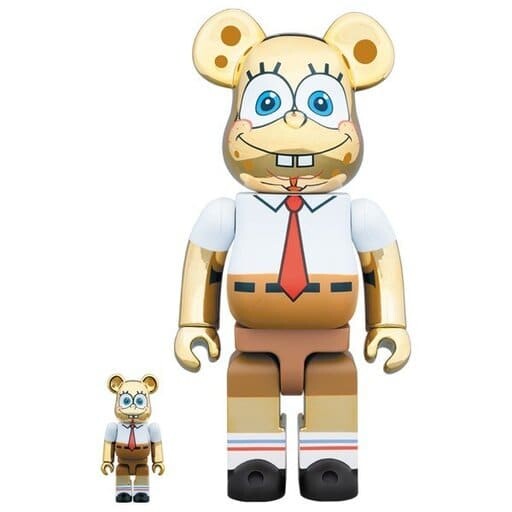 SpongeBob SquarePants (Gold Chrome), SpongeBob SquarePants, Medicom Toy, Action/Dolls, 4530956581668