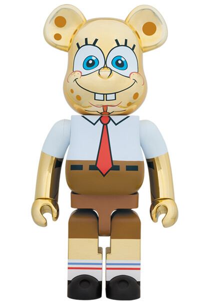 SpongeBob SquarePants (Gold Chrome), SpongeBob SquarePants, Medicom Toy, Action/Dolls, 4530956581675