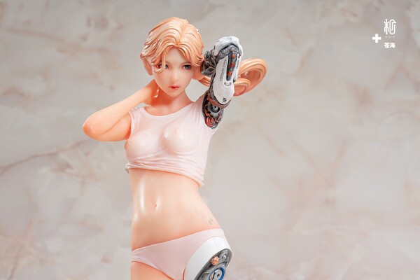 Aphrodite 0 Plus (White), Original, Sum-Art, Pre-Painted, 1/4