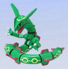 Rayquaza, Gekijouban Pocket Monsters Advanced Generation: Rekkuu No Houmonsha Deoxys, Bandai, Action/Dolls, 4543112252753