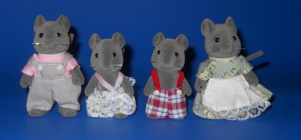 Haiiro Fieldmouse Okaa-san, Sylvanian Families, Epoch, Action/Dolls