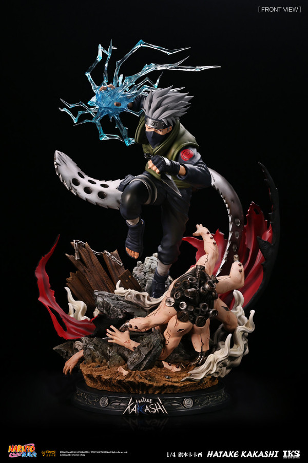 Hatake Kakashi, Naruto Shippuuden, Iron Kite Studio, Pre-Painted, 1/4