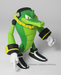 Vector the Crocodile (3-Inch), Sonic The Hedgehog, Jazwares, Action/Dolls