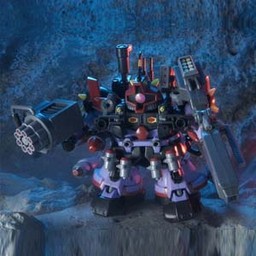 Destroyer Dom, SD Gundam Force, Bandai, Action/Dolls