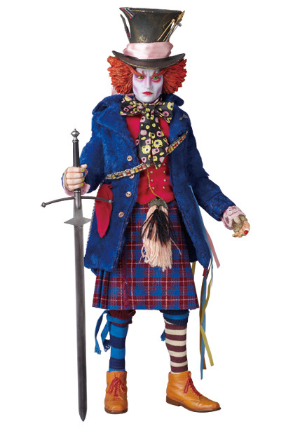 Mad Hatter (Blue Jacket), Alice In Wonderland (2010), Medicom Toy, Action/Dolls, 1/6, 4530956105116