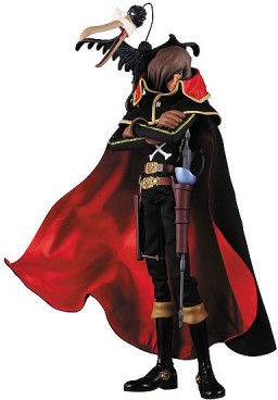 Captain Harlock, Torisan, Ginga Tetsudou 999, Medicom Toy, Action/Dolls, 1/6