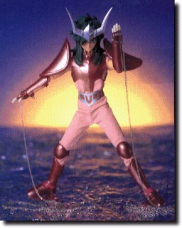 Andromeda Shun (Hyper Hero Real Action Doll Collection - Cloth Second), Saint Seiya, Ohtsuka Kikaku, Action/Dolls, 1/10