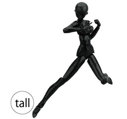 Naked Black (MMS 3rd Tall), Busou Shinki, Konami, Action/Dolls, 1/1