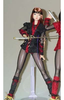 Kunoichi (Black), Original, Mama Chapp Toy, Action/Dolls, 1/6