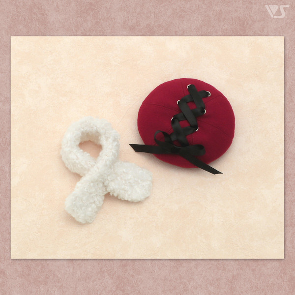 Amiage Beret-bou & Muffler Set, Volks, Accessories, 4518992436470