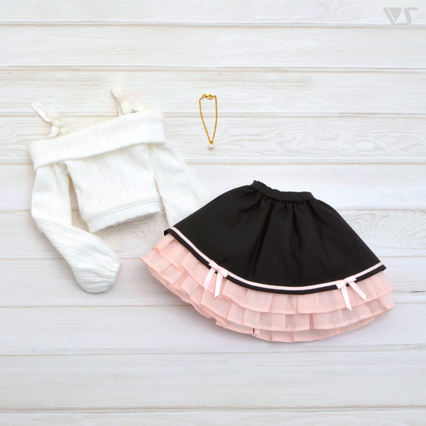 White Off Shoulder Coord, Volks, Accessories, 4518992435770