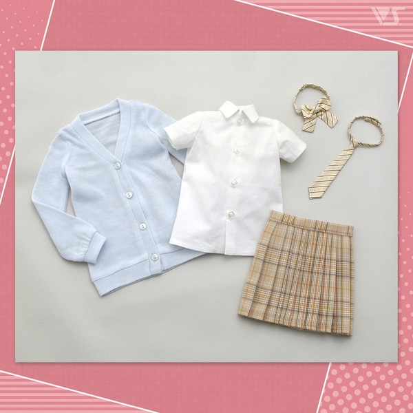 Joshikousei Set (Blue x Beige), Volks, Accessories, 4518992434377