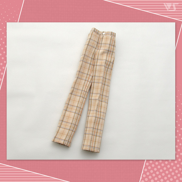 Checkered Slacks (Beige), Volks, Accessories, 4518992434391