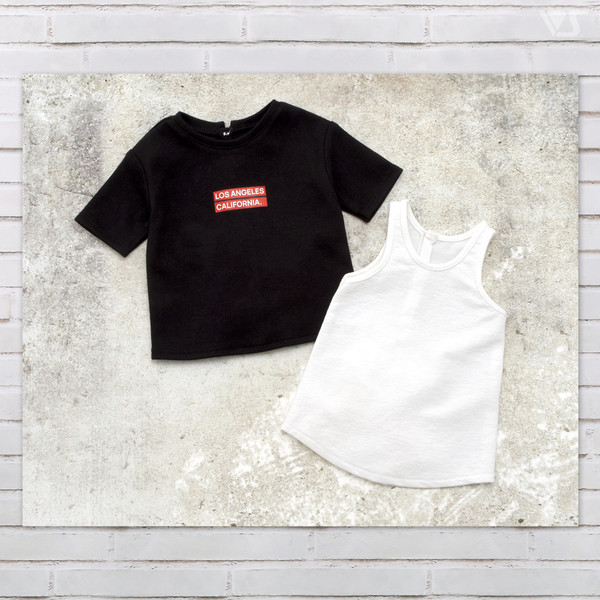 Box Logo Tee & Tank Top (Kuro), Volks, Accessories, 4518992429410