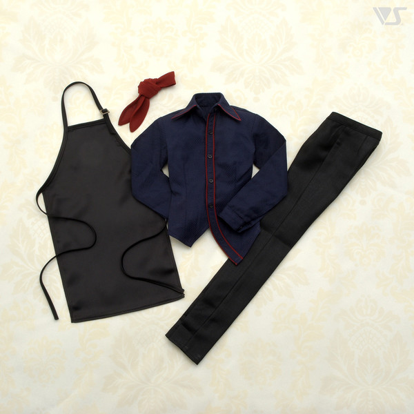 Black Cafe Apron Set, Volks, Accessories, 4518992433233