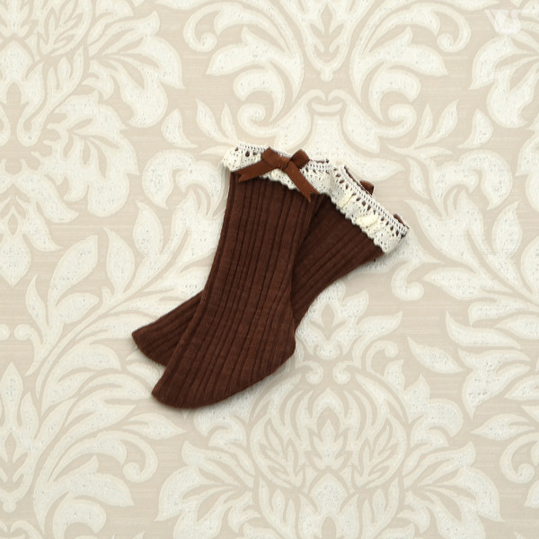 SDM Rib Sock (Mini, Cha, Frill Lace), Volks, Accessories, 4518992429892