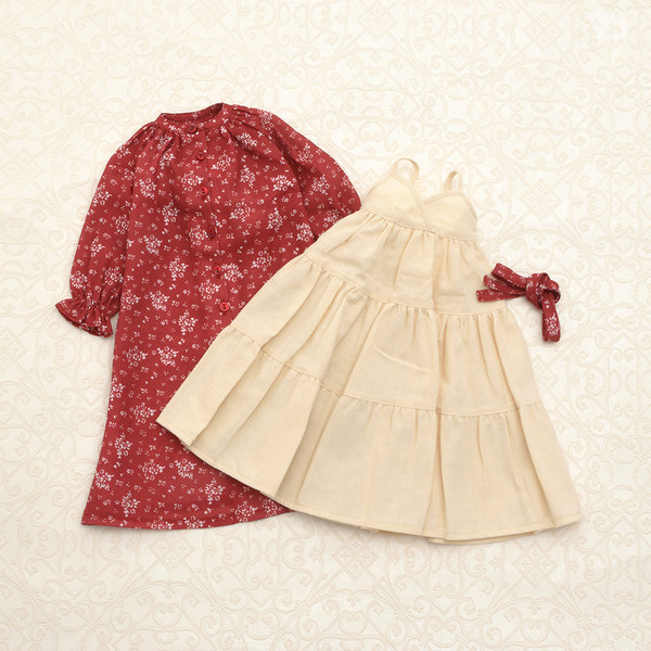 Chiffon One Piece Set (Bordeaux), Volks, Accessories, 4518992429977