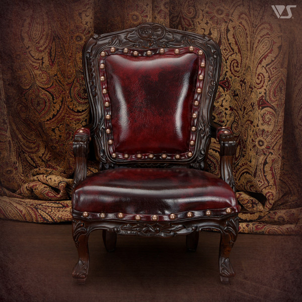 Cabriolet Style Victorian Rococo (Burgundy), Volks, Accessories, 4518992430294