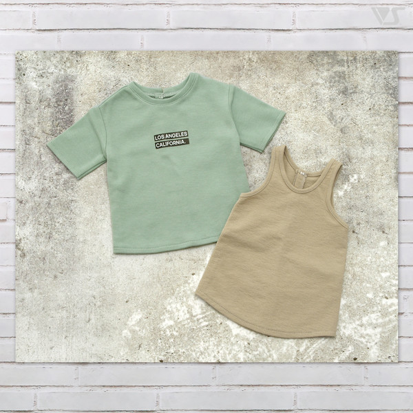 Box Logo Tee & Tank Top (Smokey Green), Volks, Accessories, 4518992429427