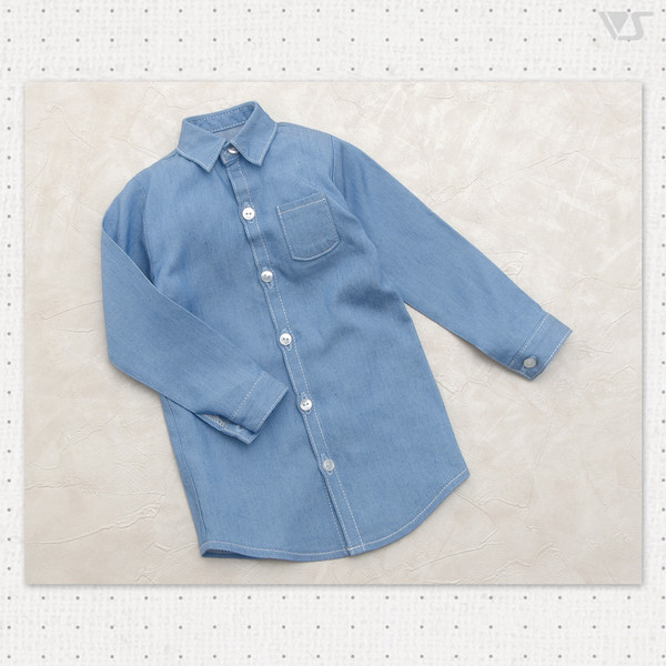 Shirt (Denim, L), Volks, Accessories, 4518992428376