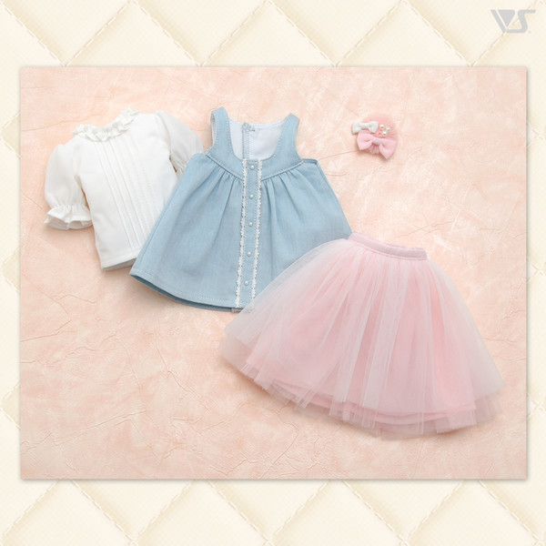 Denim X Tulle Lovely Tunic (Mini), Volks, Accessories, 4518992428451