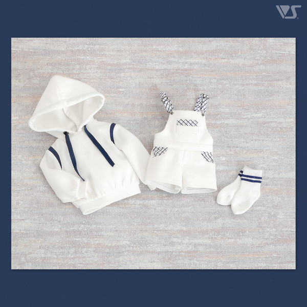 White X Check Overalls Set (Mini), Volks, Accessories, 4518992438061