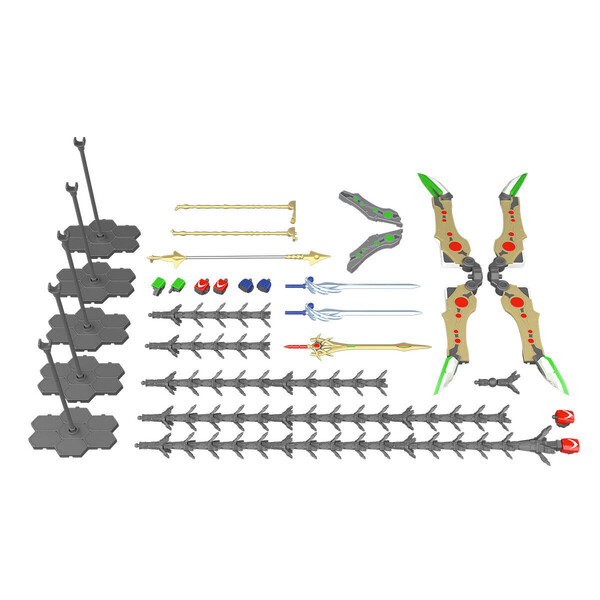 Mugen Punch & Optional Parts Set, Sousei No Aquarion, Bandai, Accessories