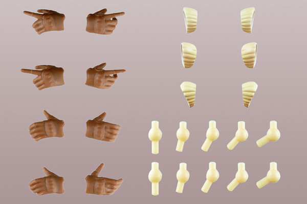 Sousai Shoujo Teien Tactical Glove (Tan), Kotobukiya, Tomytec, Accessories, 1/10, 4543736322955