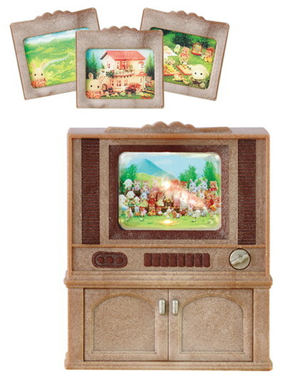 Deluxe TV Set, Sylvanian Families, Epoch, Accessories
