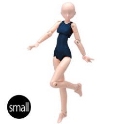Naked Flesh Ver. 4 (MMS 3rd Small, TYPE-NAVYBLUE), Busou Shinki, Konami, Action/Dolls, 1/1