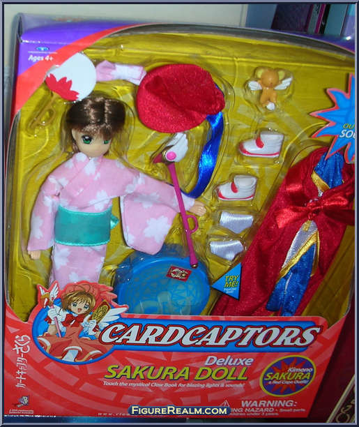 Kinomoto Sakura (Kimono Sakura & Red Cape Outfit), Card Captor Sakura, Trendmasters, Action/Dolls