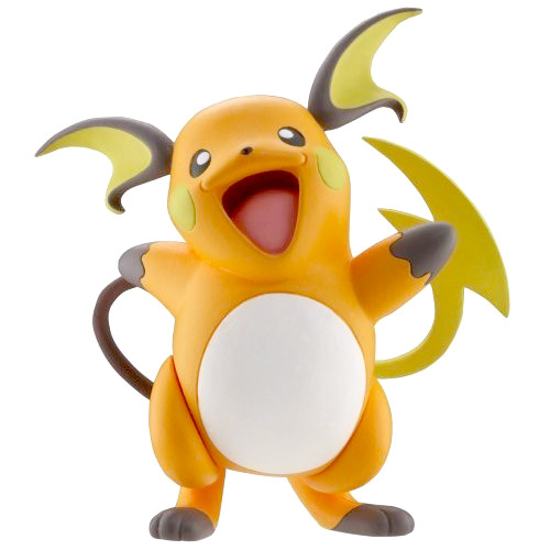 Raichu, Pocket Monsters, Jakks Pacific, Action/Dolls