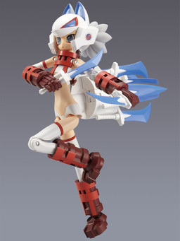 Renge (Light Armor Full Set MMS Type Ninetailed Fox), Busou Shinki, Konami, Action/Dolls, 1/1